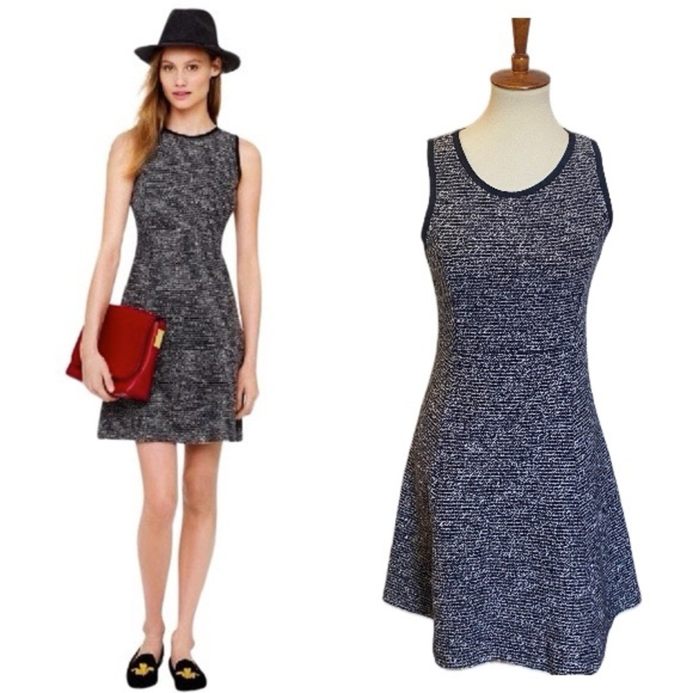 🎈J. Crew dark grey tweed dress size 4
